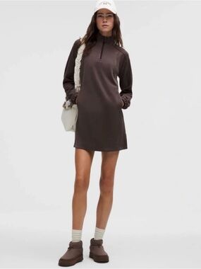 Lululemon Half-Zip Mini Dress